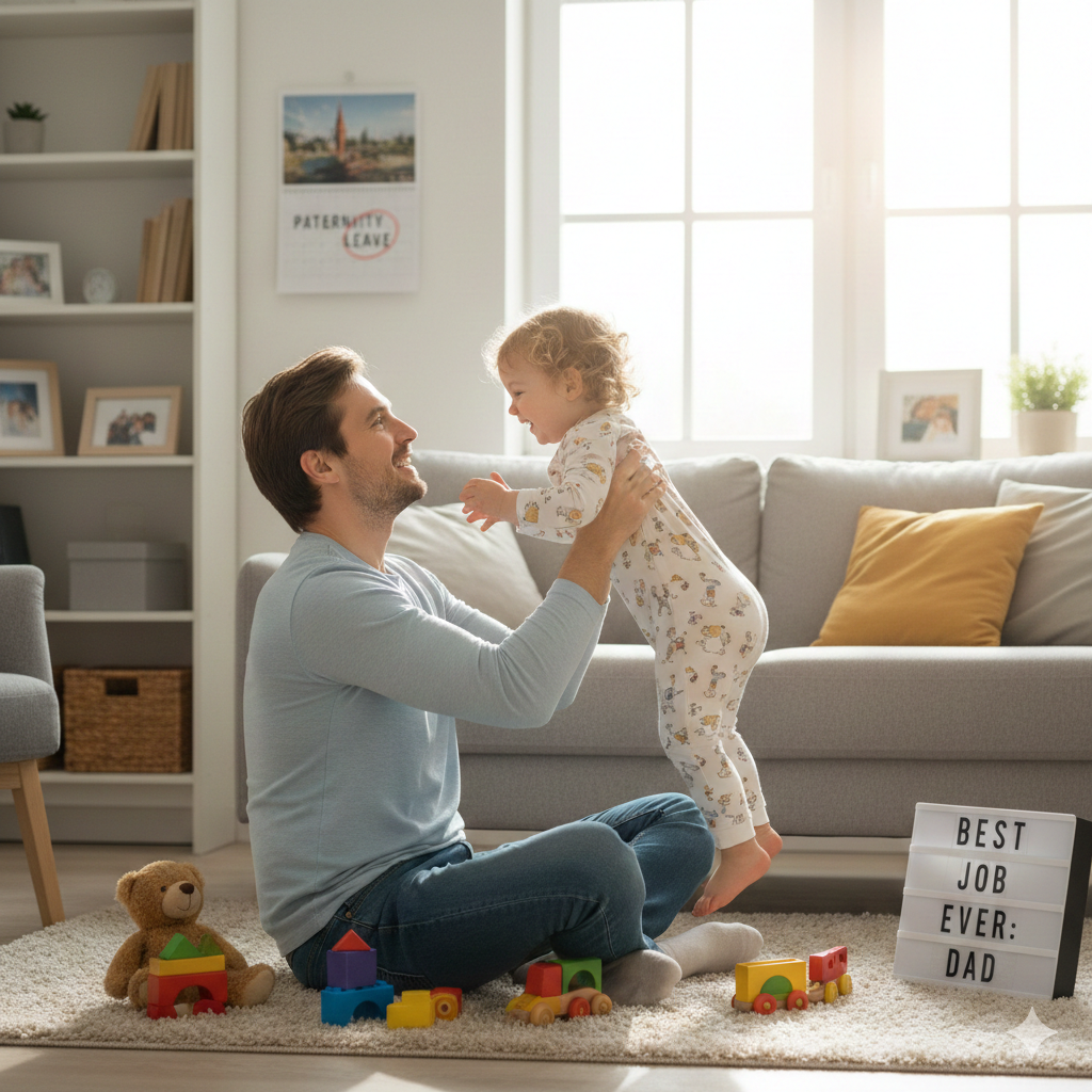 자유로운 육아휴직은 나라의 출생률에 영향을 미칠 수 있습니다.
