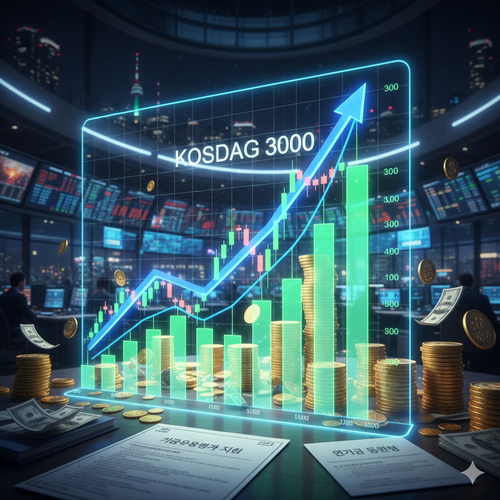 코스닥 3000 달성을 위한 연기금 동원